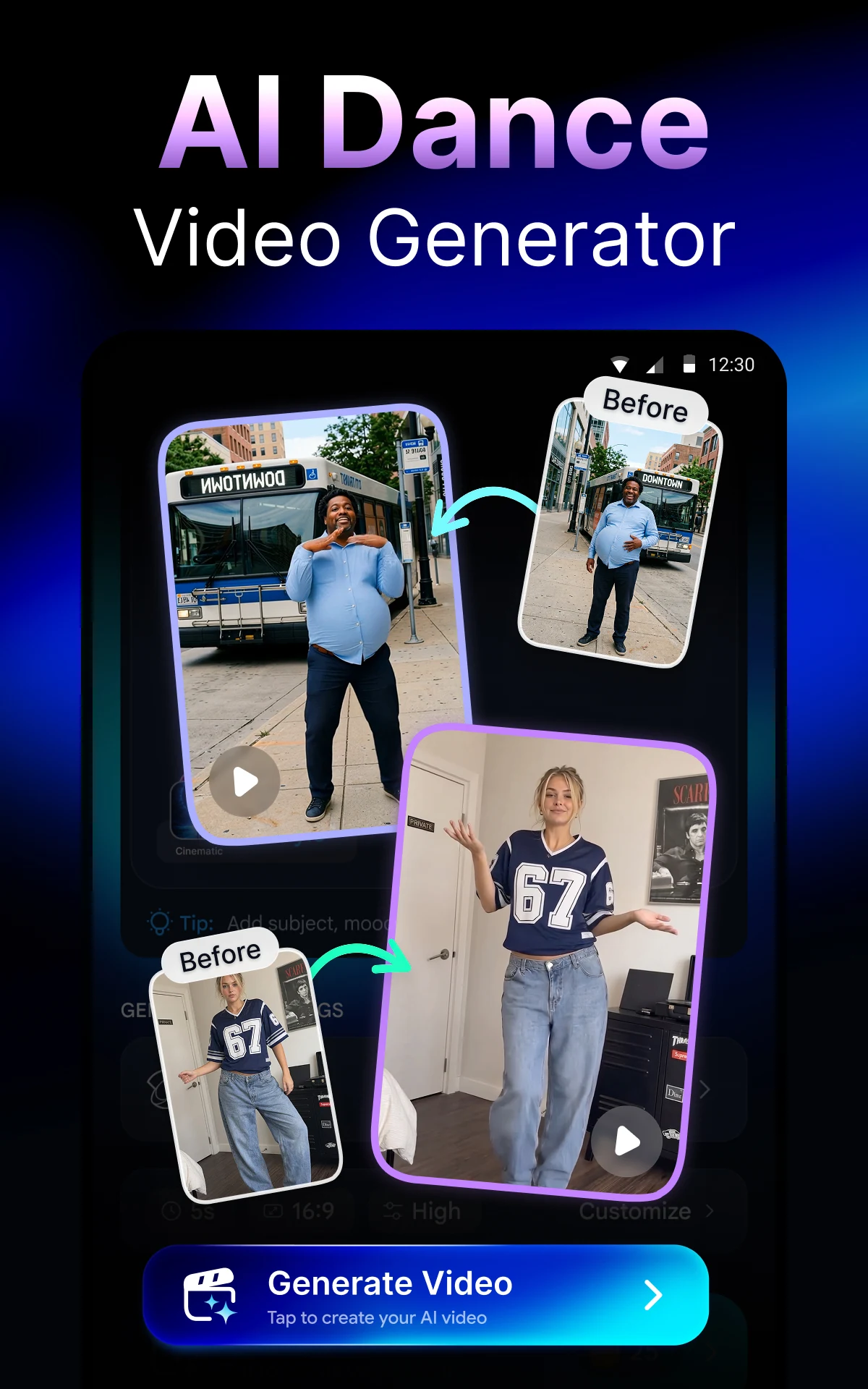 AI Video Generator - Vimo AI screenshot